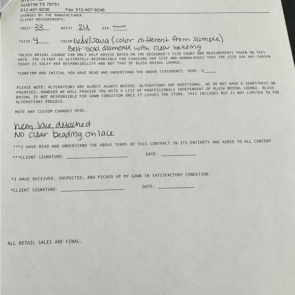 Martina Liana Wedding Dress Style 848 - Picture 11 of 12